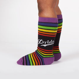 Sock it to Me Team Pride Toddler Knee High Socks