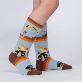 Sock it to Me The Big Dig Toddler Knee High Socks