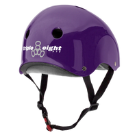 Triple 8 THE Certified Helmet SS Purple Gloss
