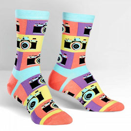 Sock it to Me Say Cheese! Womens Crew