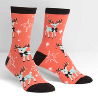 Sock it to Me With Bells On! Womens Crew Socks
