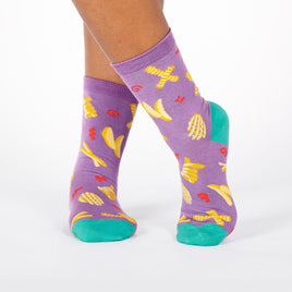 Sock it to Me  Everyday is Fry-Day Womens Crew Socks