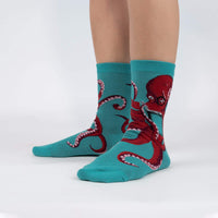 Sock it to Me The Octive Reader Womens Crew Socks