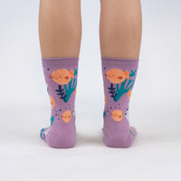 Sock it to Me Did Somebody Just Puff?  Womens Crew Socks