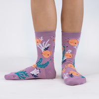 Sock it to Me Did Somebody Just Puff?  Womens Crew Socks