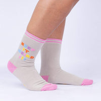 Sock it to Me Keep it Weird! Womens Crew Socks