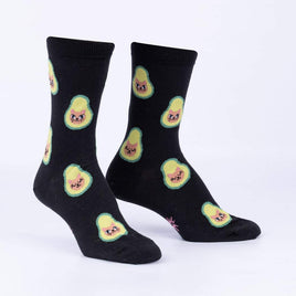 Sock it to Me Avocato Womens Crew Socks