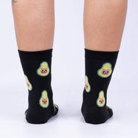 Sock it to Me Avocato Womens Crew Socks