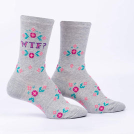 Sock it to Me WTF Womens Crew Socks