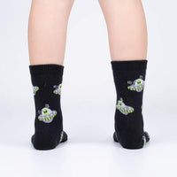 Sock it to Me Alien Craft Youth Crew Socks