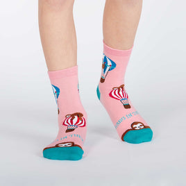 Sock it to Me Hang in There Youth Crew Socks