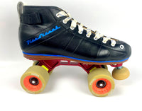 Riedell Blue Streak Skate w Red Arius Plate