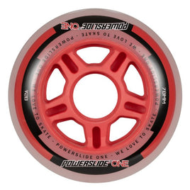 Powerslide ONE 76mm 82a Wheels Red 4 Pack