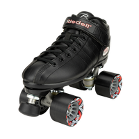Riedell R3 Skate Black (w Caymans)