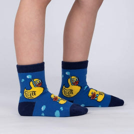 Sock it to Me Luckie Duckies Toddler Crew Socks