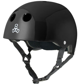 Triple 8 Skate Helmet SS Black Gloss